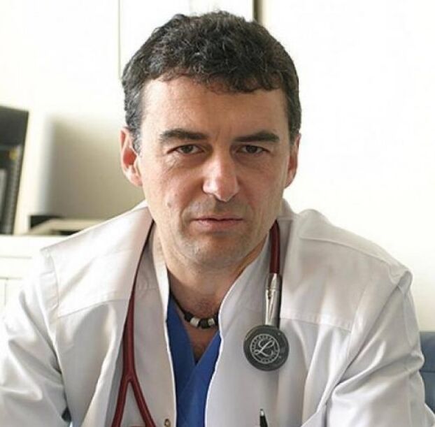 Doctor parasitologist Daniel
